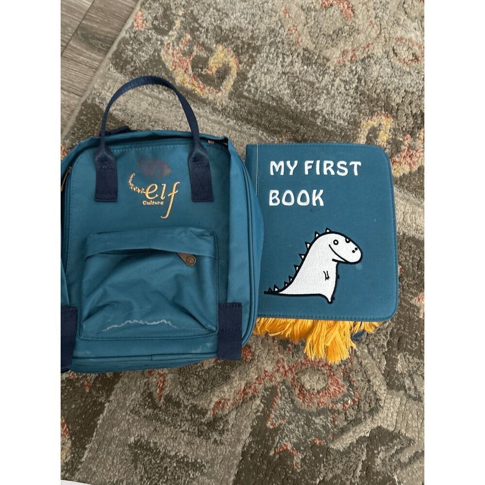 Elf culture montesorsori  My First Book  fabric and activity 0-3 years